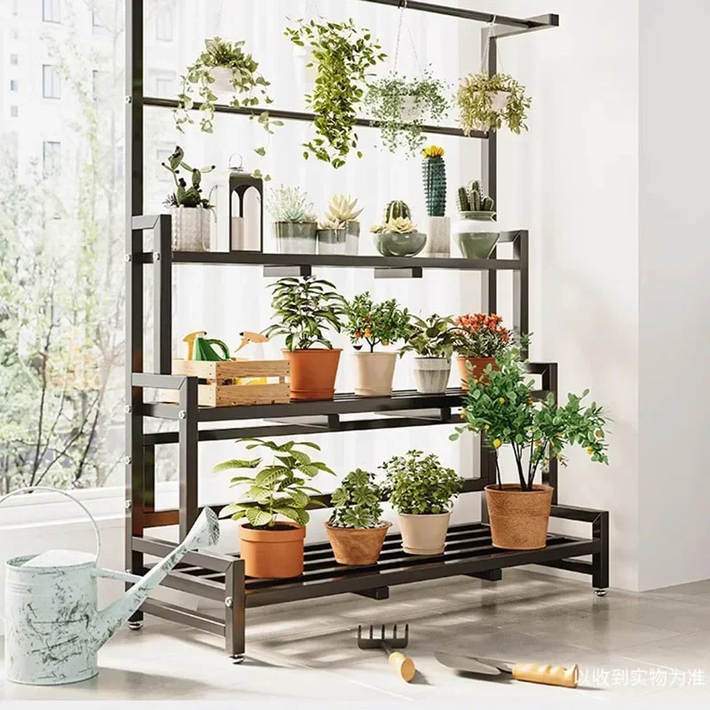 Tiered Display Plant Rack Shel - Outdoor Furniture Luxury ulasan dan harga