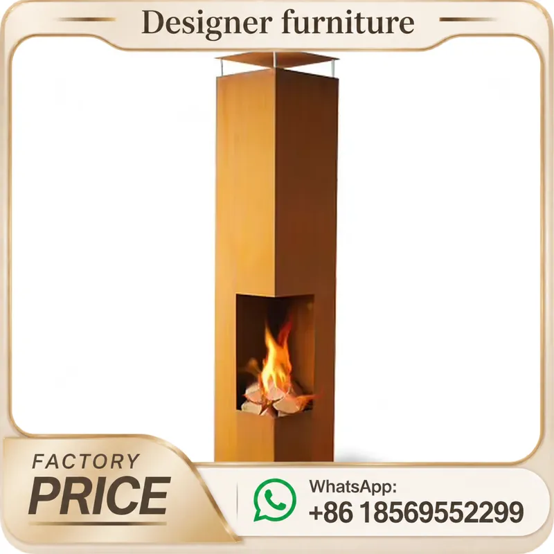 Portable Wood Pellet Stove Wit - Outdoor Furniture Metal ulasan dan harga