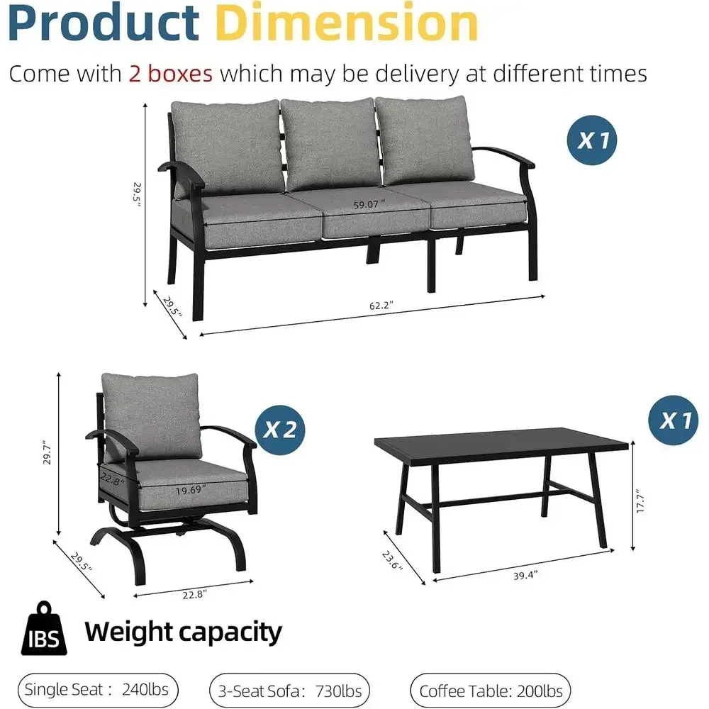Grey Outdoor Metal Patio Furni - Outdoor Furniture Metal Chairs ulasan dan harga