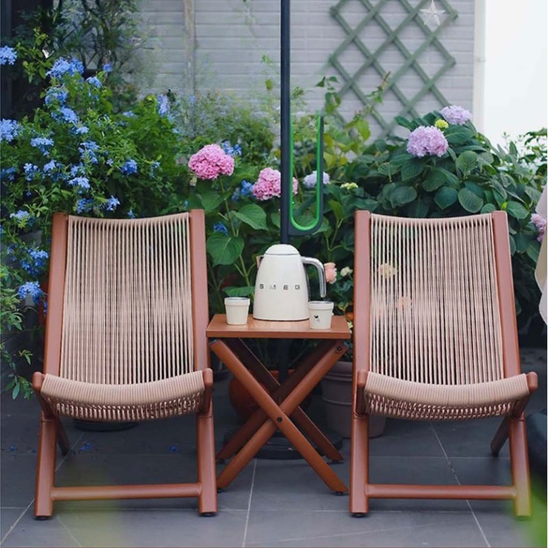 Rattan Weave Outdoor Lounge Ch - Outdoor Furniture Metal Chairs ulasan dan harga