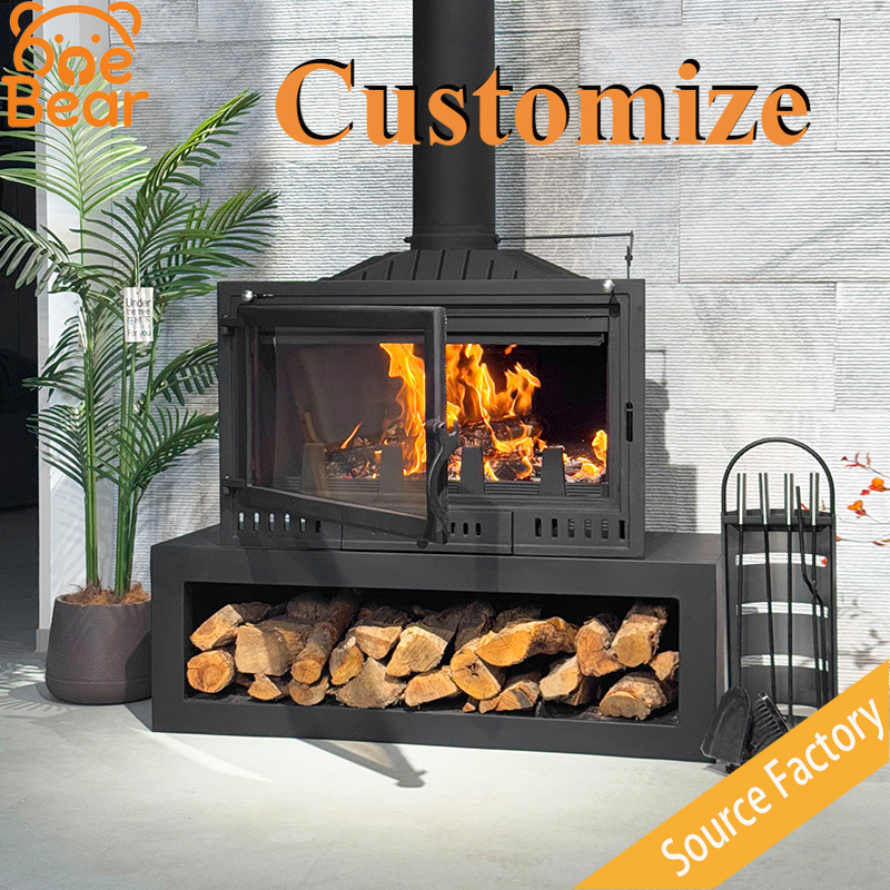 Customizable Embedded Wood Bur - Outdoor Furniture Metal ulasan dan harga