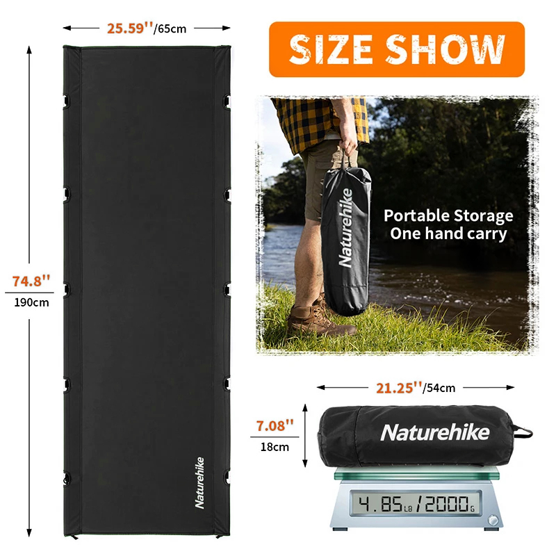 Naturehike XJC05 Camping Foldi - Outdoor Daybed Furniture ulasan dan harga