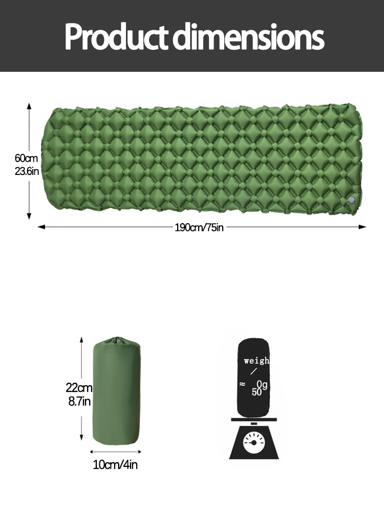 Camping Inflatable Mattress in - Outdoor Daybed Furniture ulasan dan harga